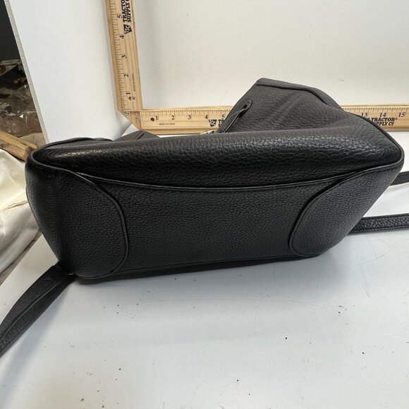 Kate Spade New York Women's Black Pebbled Leather Backpack Purse Bag - Picture 6 of 10